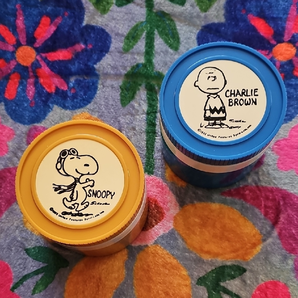 Thermos Insulated Jar in Yellow and Blue